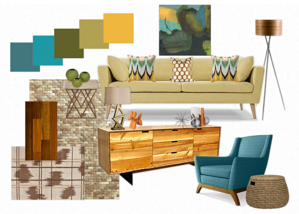 Коллаж МИД сенчури