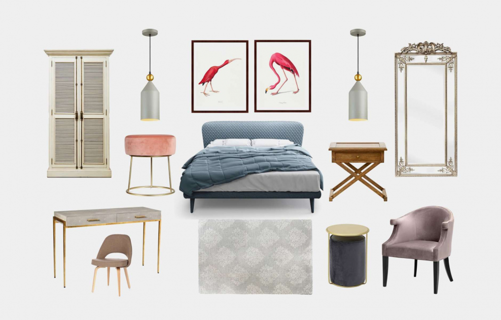 Интерьерный коллаж