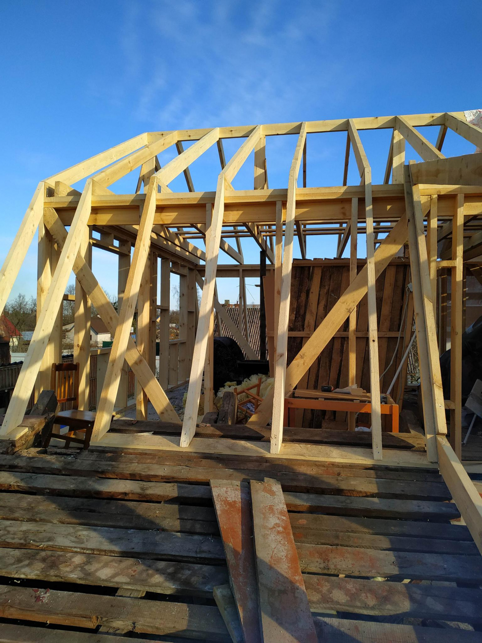 Высота дома с мансардой