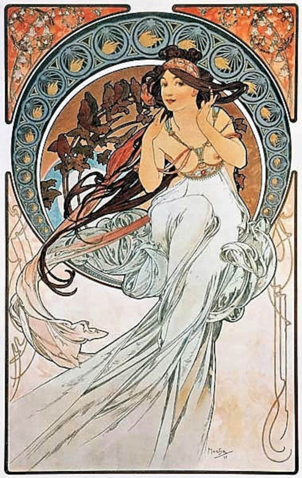 Альфонс Муха стиль Модерн