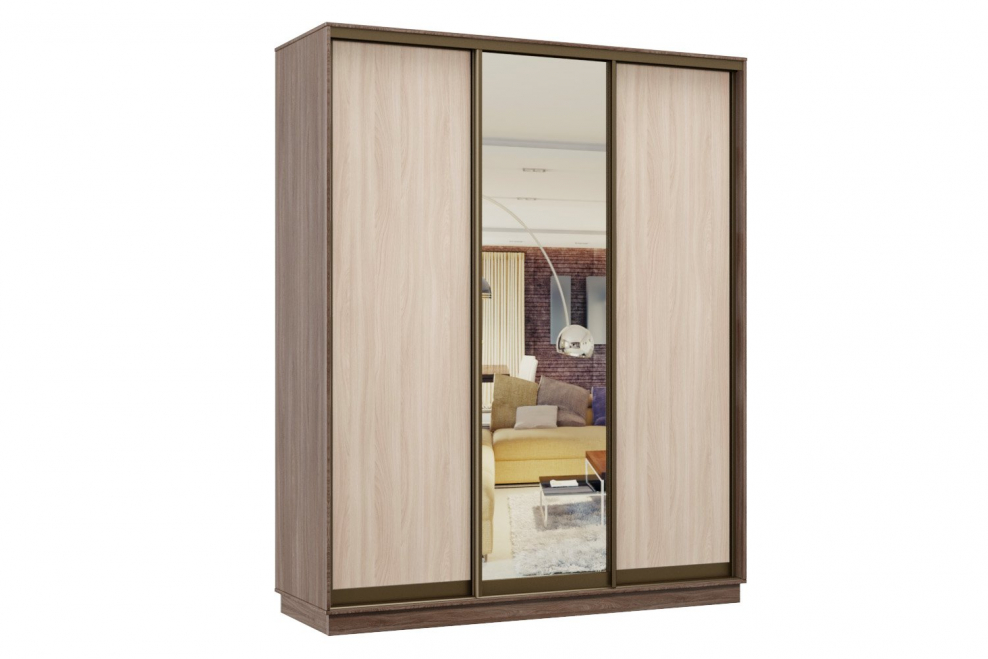 Браво шкаф ясень шимо светлый