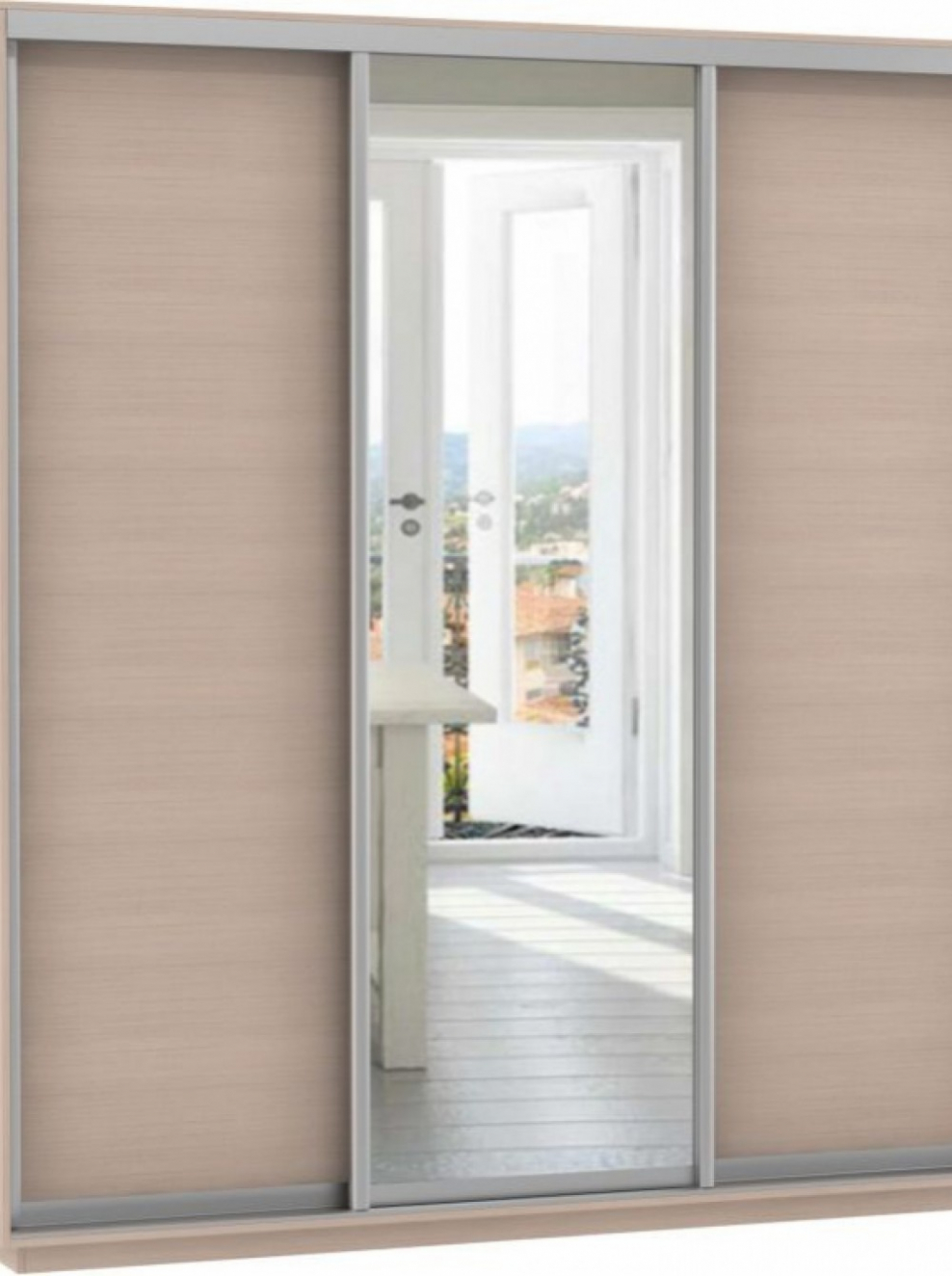 Шкаф купе экспресс Медиум трио 2200 2100