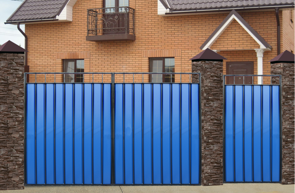 Профлист с20 на ворота