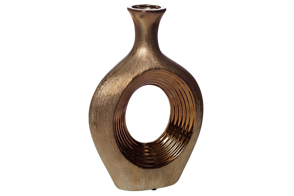 Ваза Garda Decor Золотая
