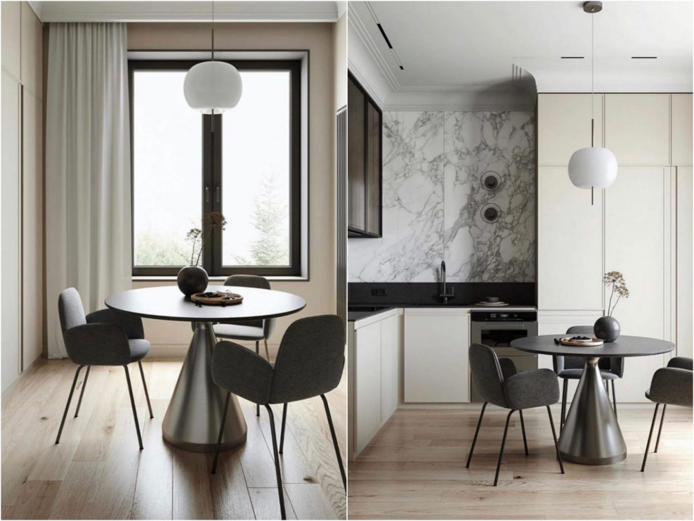 Интерьер Минимализм кофе в квартире