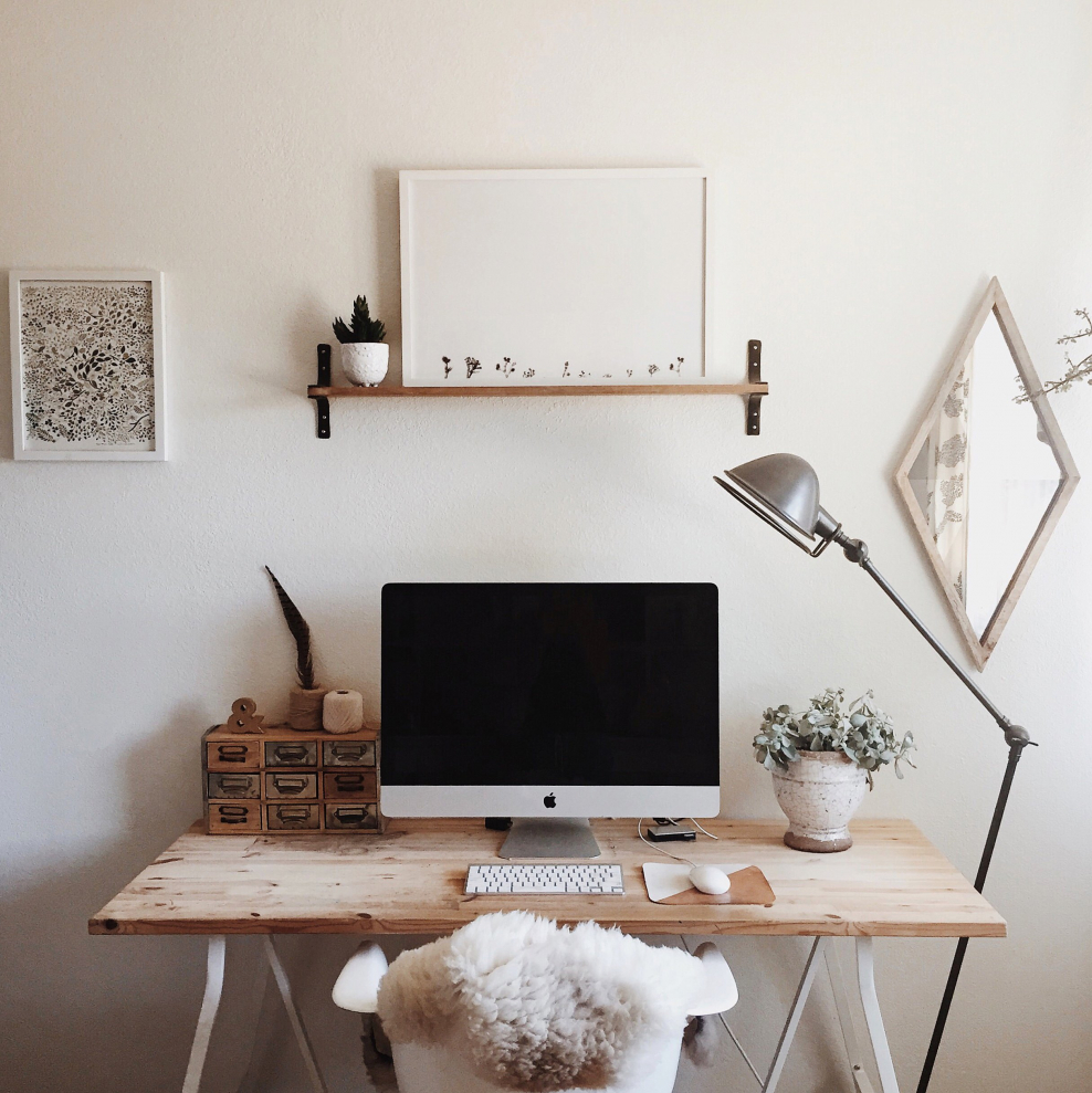 Рабочее место Минимализм