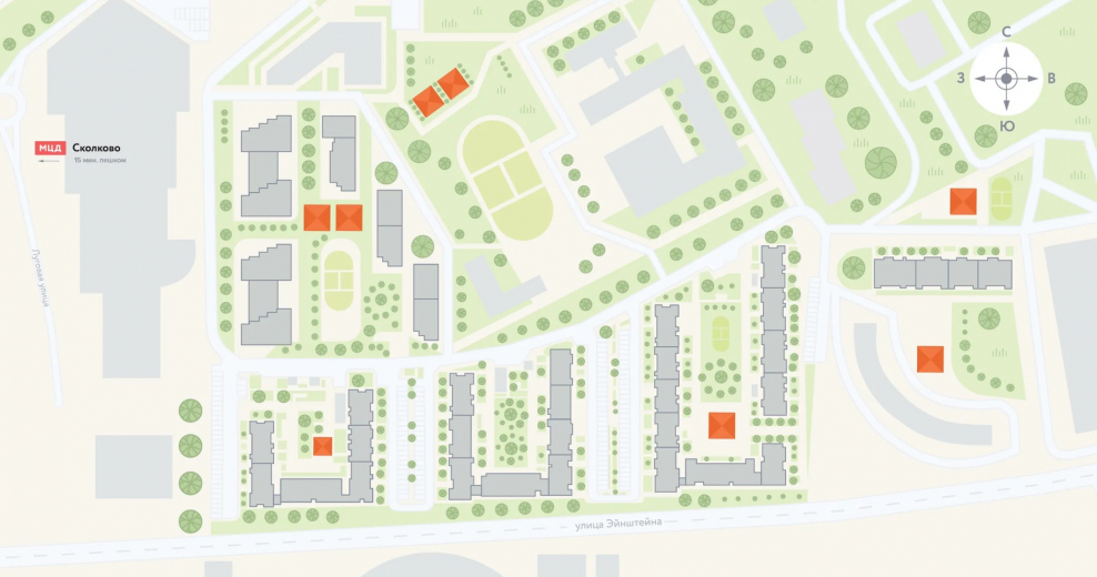 План застройки ЖК Пехра Балашиха