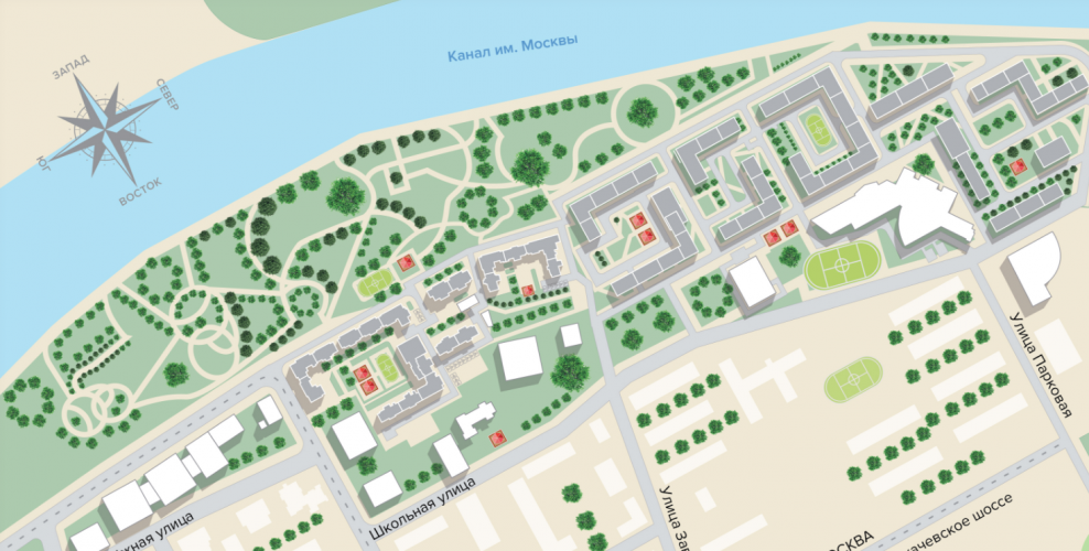 Генплан Реутов мкр 10