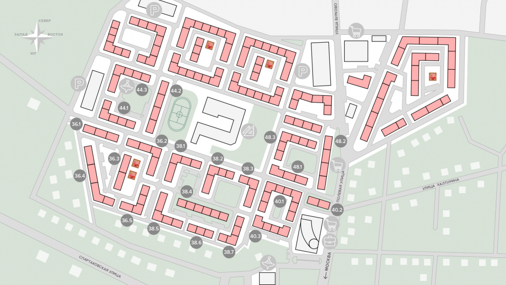 Планировка ЖК Валентиновка парк корпус 6