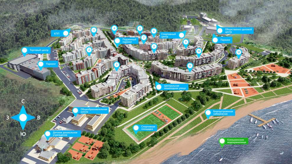 Ильинский тупик Красногорск застройка Гранель