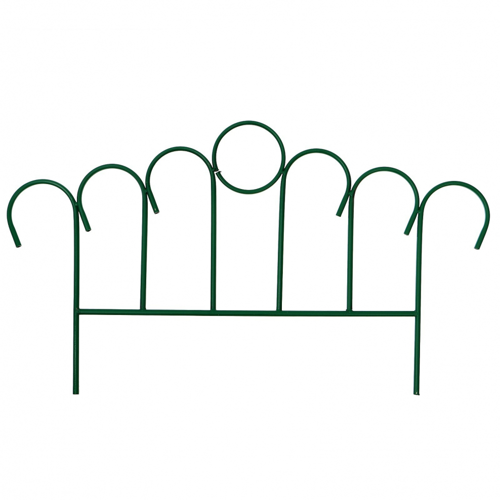 Ограждение садовое "сетка" 1,0м х 0,9м 1 секция (металл)