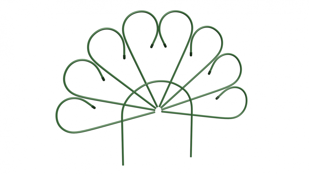 Заборчик ПТФ Лиана "Павлин" 5 секций