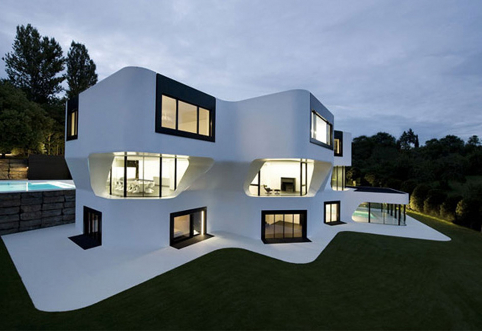 Интересная отделка потолка