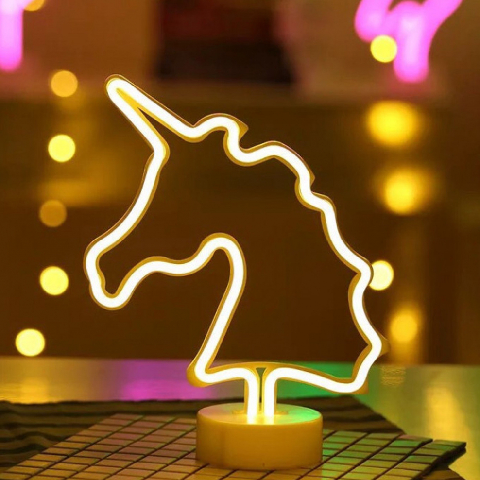 Ночник светодиодный старт led Neon Единорог
