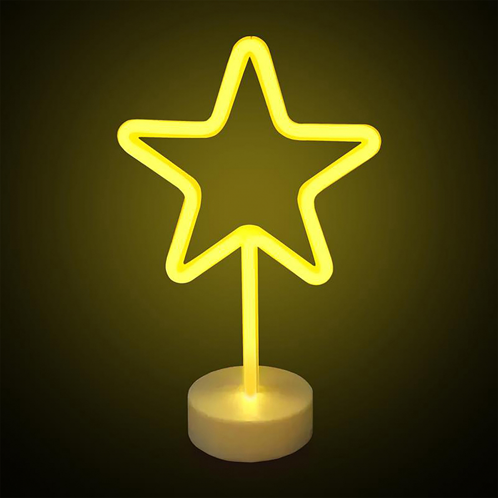 Декоративный светильник Apeyron Electrics звезда, желтый