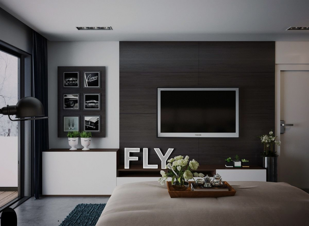 Телевизор на стене