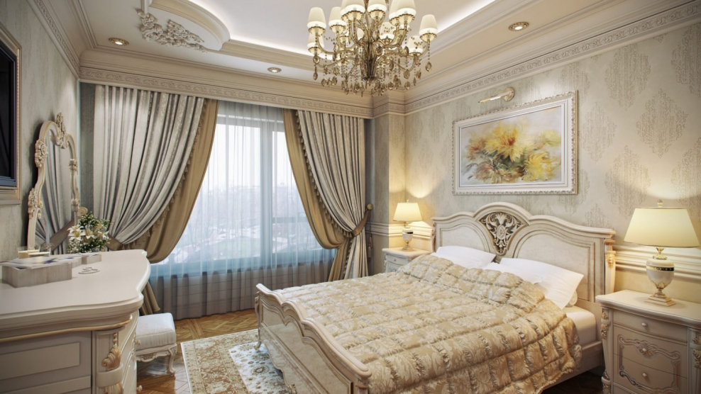 Спальня в космическом стиле