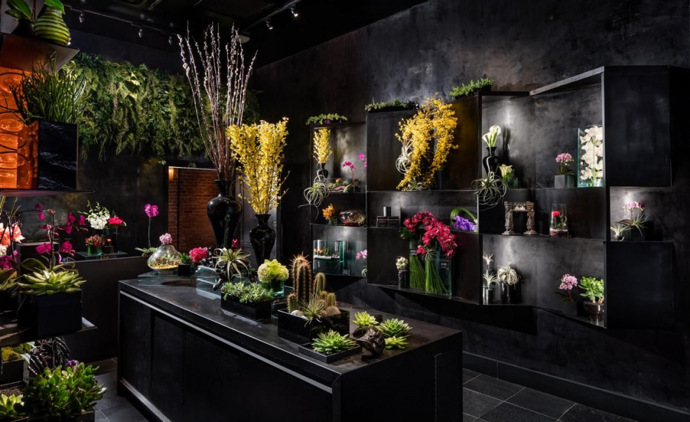 Интерьер цветочного магазина