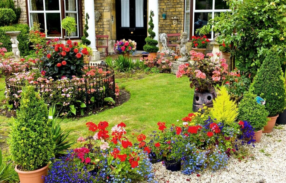 Палисадники в Англии