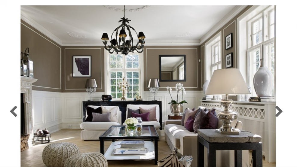 Гостиная в американском стиле