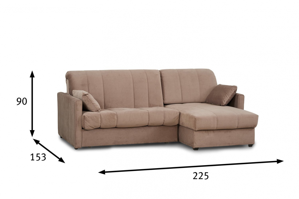 Угловой диван-кровать Доминик