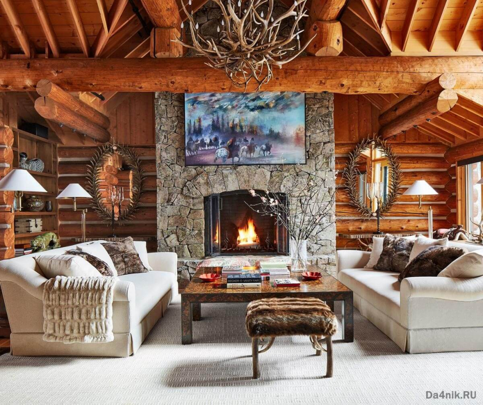 Деревянный интерьер