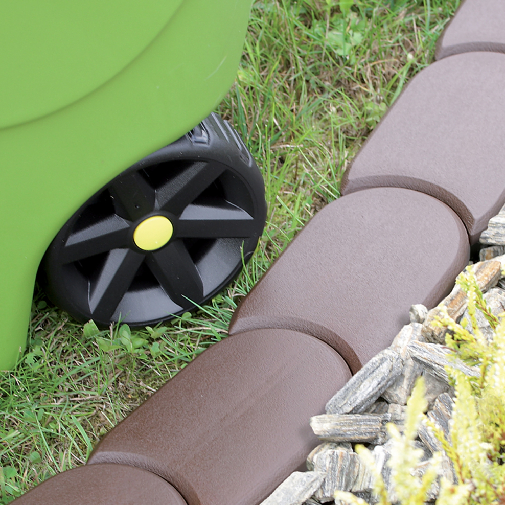 Бордюр садовый Prosperplast palisada 1.2 см/3.8 м коричневый