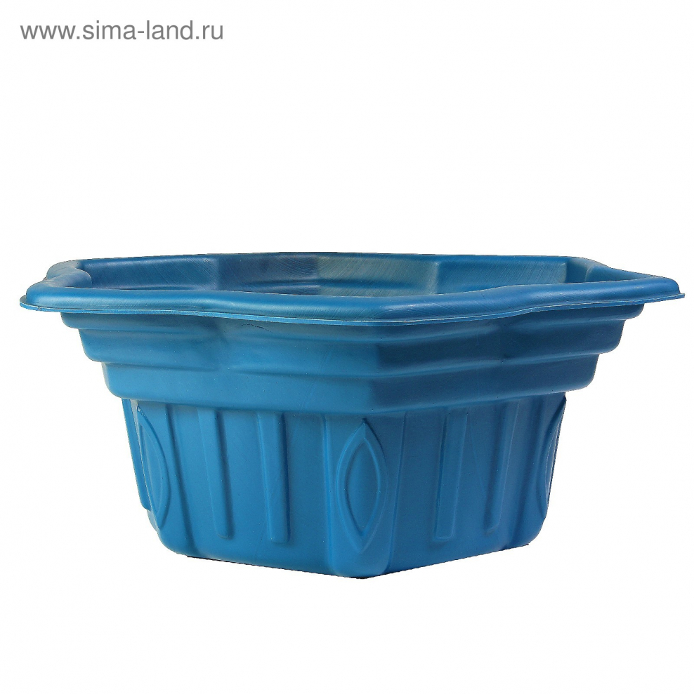 Пластиковая емкости для уличных клумб