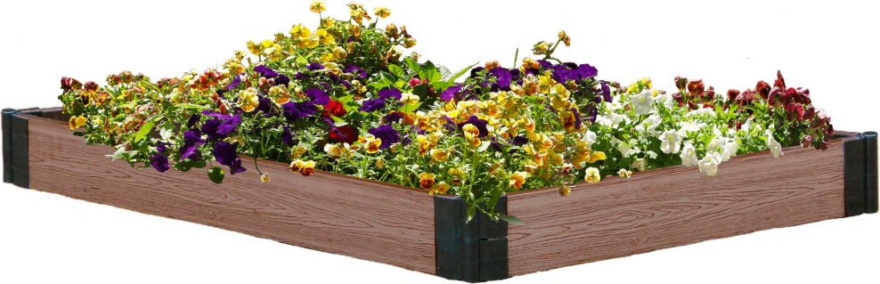 Ограждение для грядки gardendreams из ДПК,