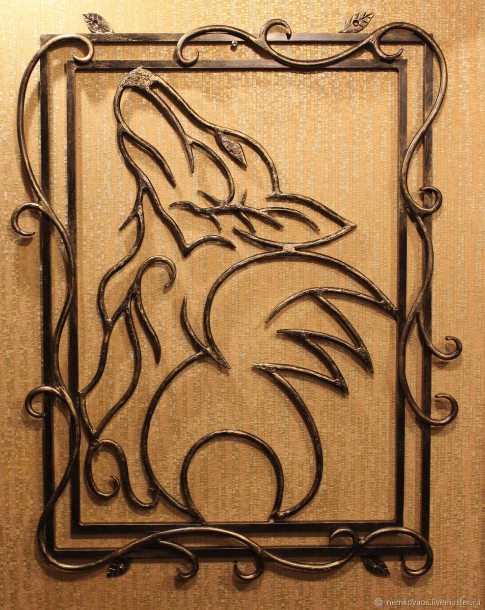 Кованое панно