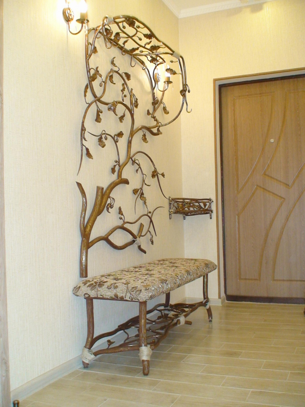 Кованые изделия в интерьере