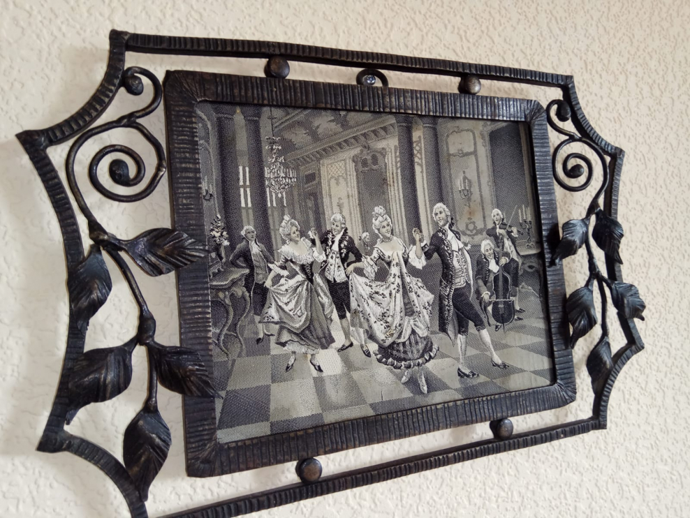 Панно на стену ковка