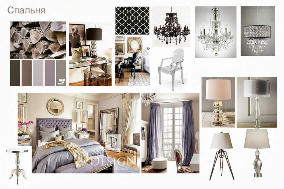 Коллаж дизайн интерьера