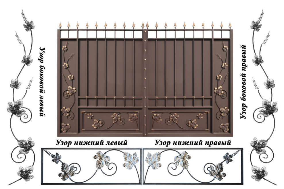 Орнамент для ворот