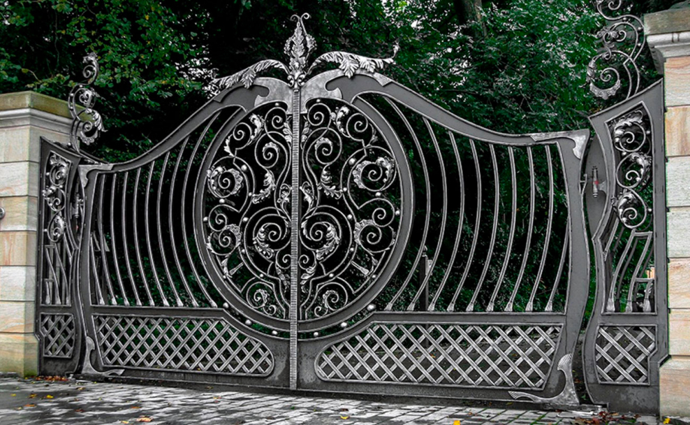 Кованые ворота Сикард