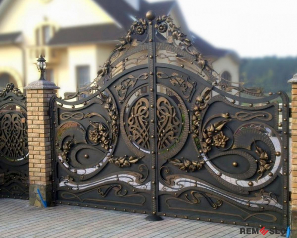 Эксклюзивные кованые ворота