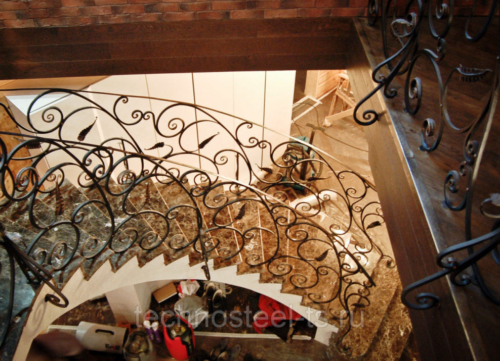 Перила ковка