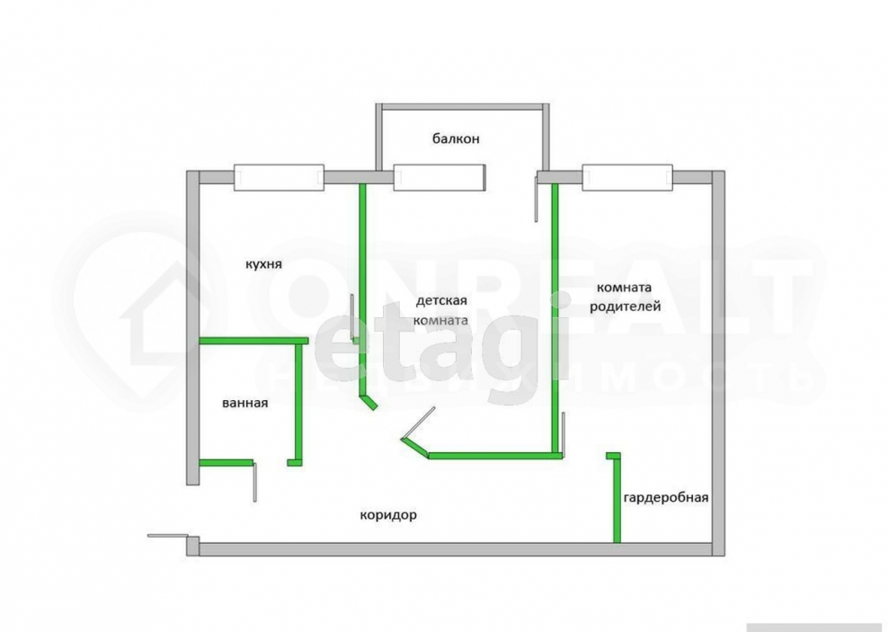 Брежневка 2-х комнатная квартира планировка