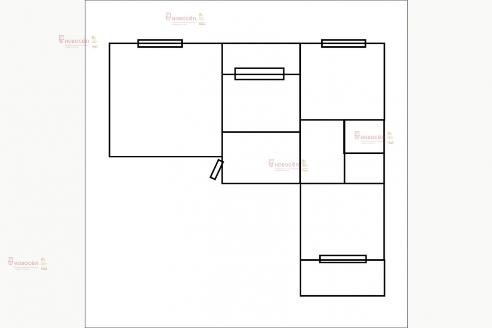 Перепланировка двушки в сталинке