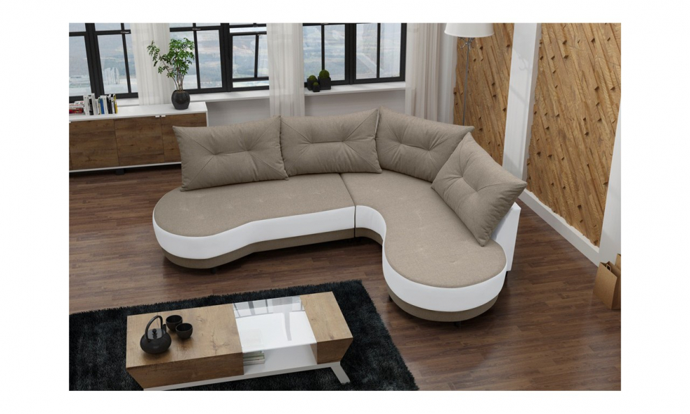 Диван с закругленными углами