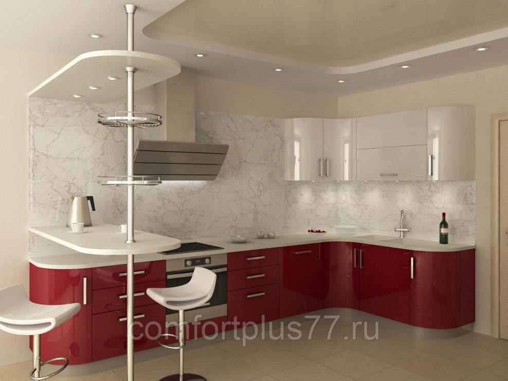 Стойка барная волна l500