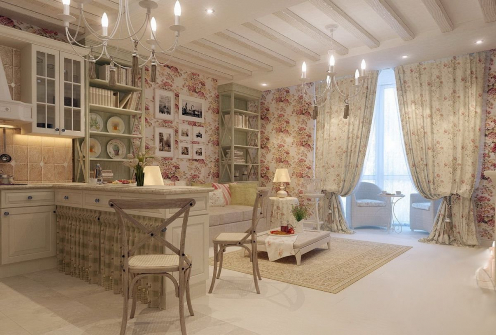 Уютная квартира в стиле Прованс