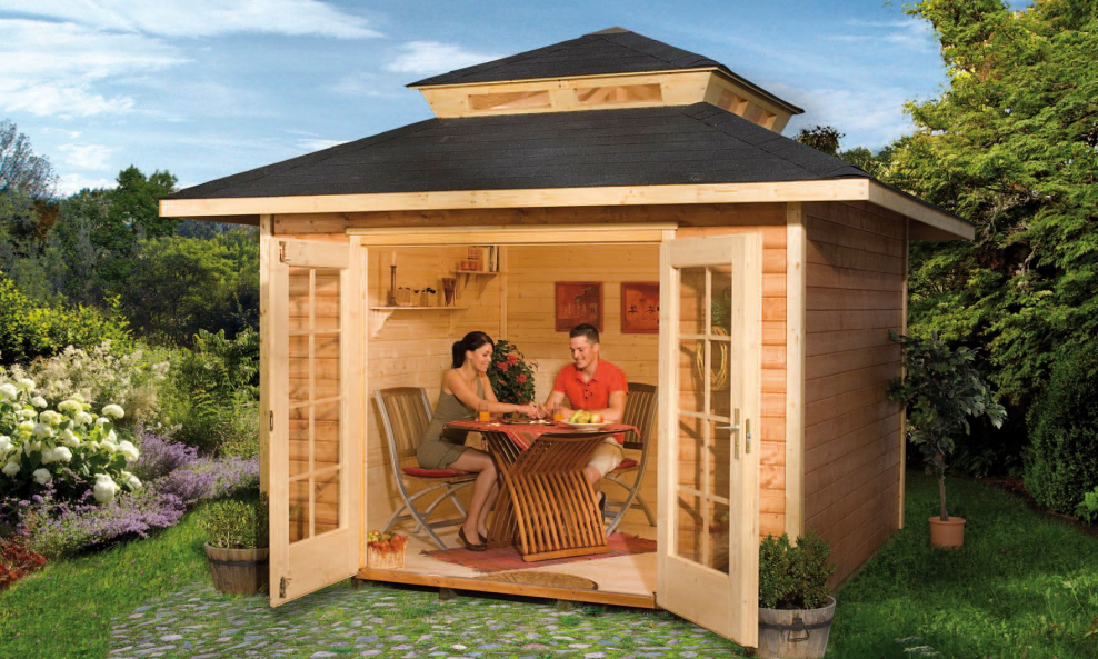 Чайный летний домик для дачи