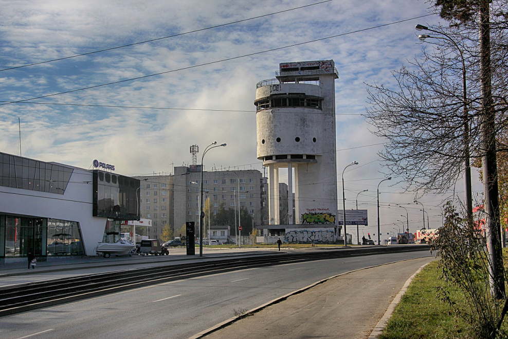 Водонапорная башня Уралмаш Екатеринбург
