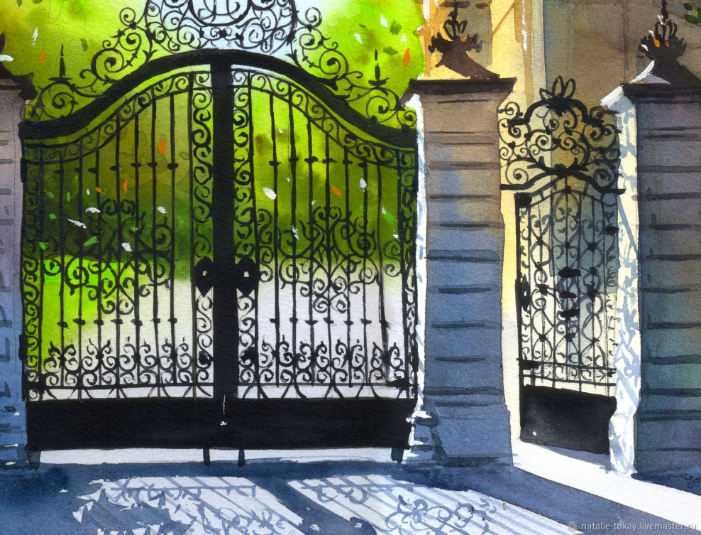 Ворота садике