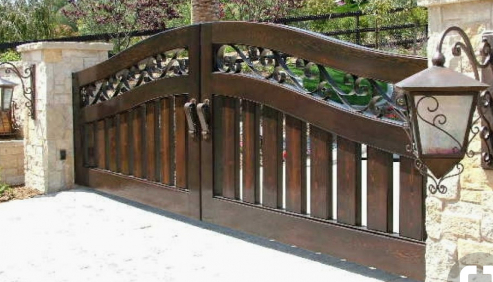 Ворота в стиле Кантри