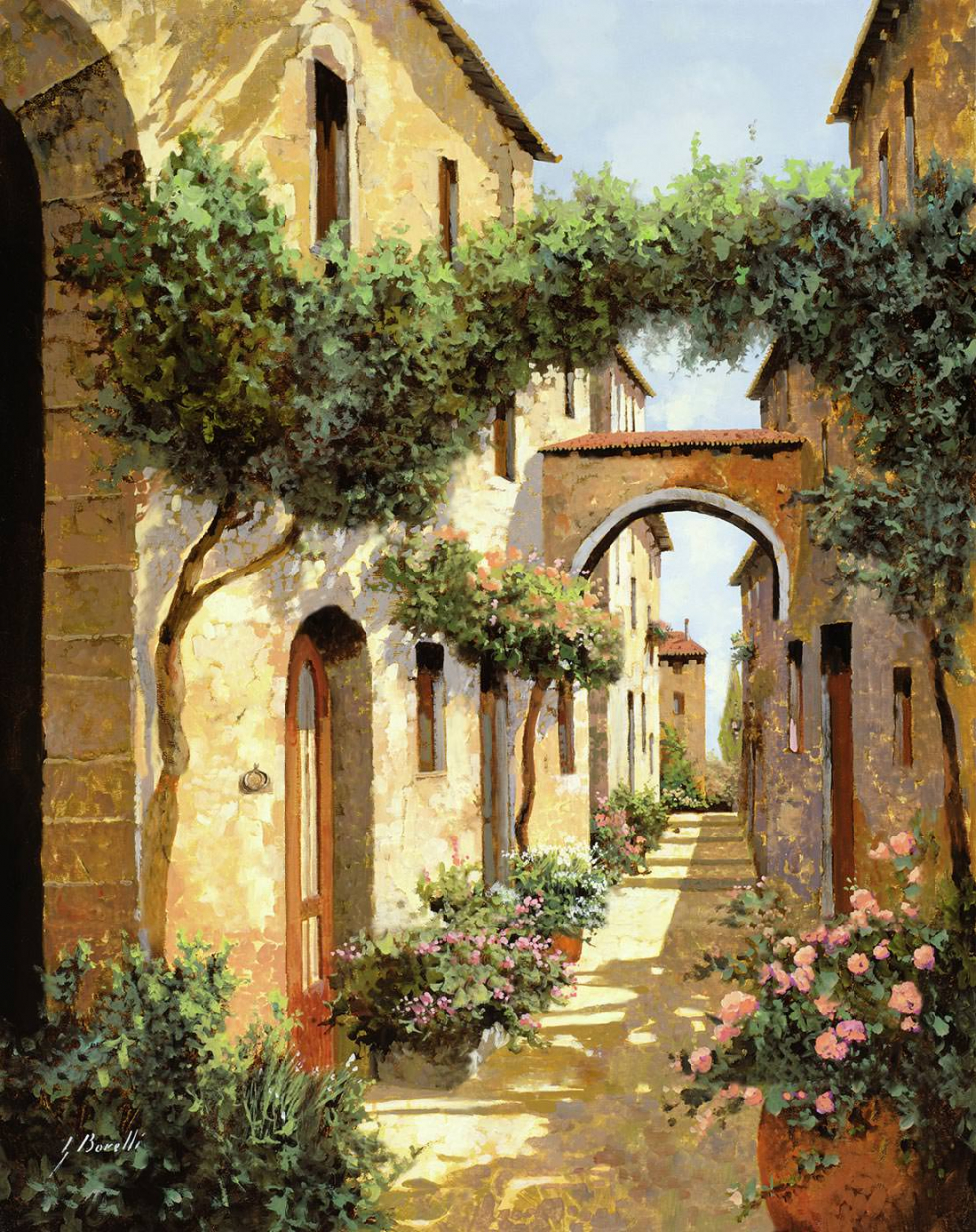 Художник Гвидо Борелли Тоскана