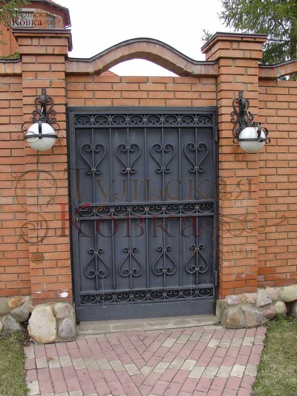 Кованые ворота Сикард