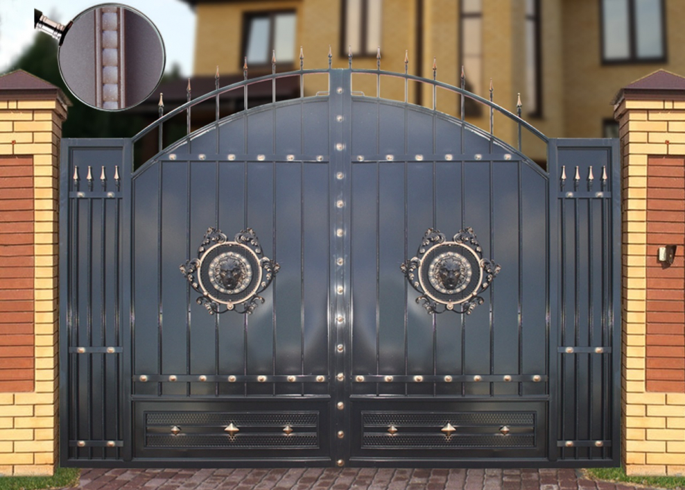 Кованые ворота Тамерлан