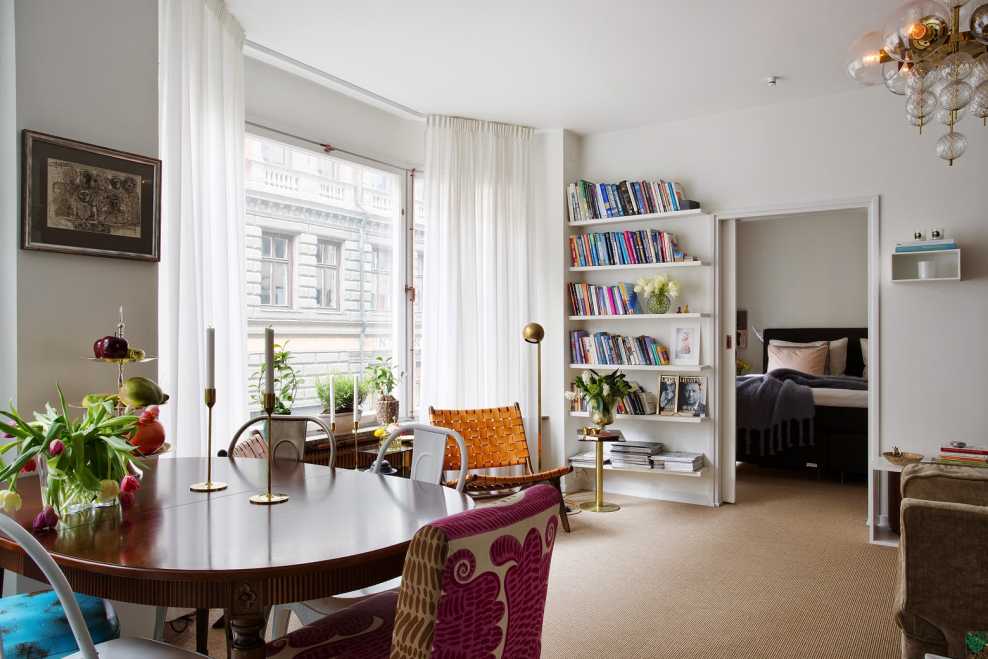 Дом в Стокгольме интерьер кабинет